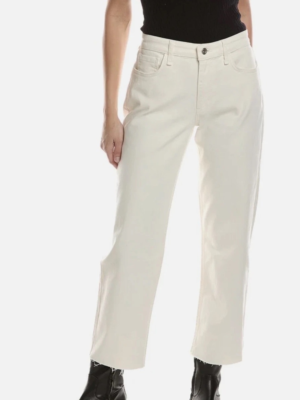 Rag & Bone | Flexi Hadley Trouser Denim Pant in off-white NWT
